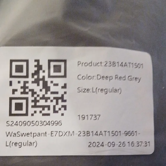 HALARA Wide-Leg Charcoal Pants - Picture 3 of 3